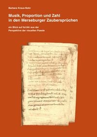 Produktbild: Musik, Proportion und Zahl in den Merseburger Zauberspr&uuml;chen