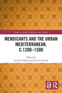 Produktbild: Mendicants and the Urban Mediterranean, c.1200-1500