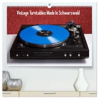 Produktbild: Vintage Turntables Made In Schwarzwald (hochwertiger Premium Wandkalender 2027 DIN A2 quer), Kunstdruck in Hochglanz