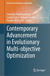 Produktbild: Contemporary Advancement in Evolutionary Multi-objective Optimization
