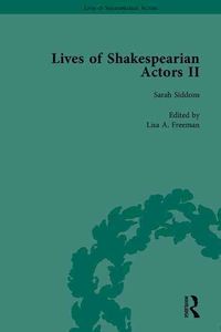 Produktbild: Marshall, G: Lives of Shakespearian Actors