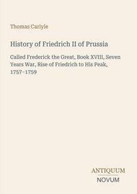 Produktbild: History of Friedrich II of Prussia