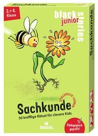 Produktbild: black stories junior Spielerisch lernen Sachkunde