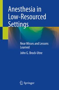 Produktbild: Anesthesia in Low-Resourced Settings