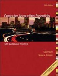 Produktbild: Yacht, C: Computer Accounting Essentials