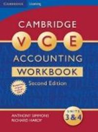 Produktbild: Simmons, A: Cambridge VCE Accounting Units 3 and 4 Workbook