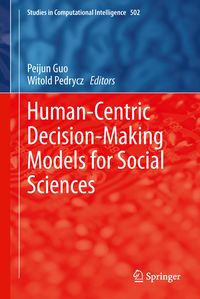 Produktbild: Human-Centric Decision-Making Models for Social Sciences
