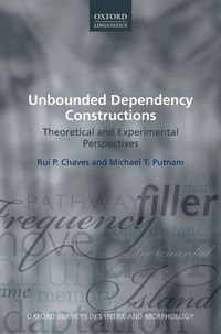 Produktbild: Unbounded Dependency Constructions