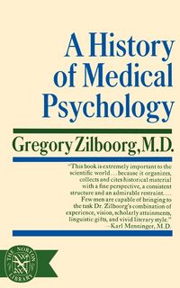 Produktbild: A History of Medical Psychology