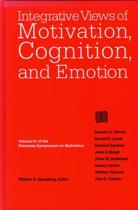 Produktbild: Nebraska Symposium on Motivation, 1993, Volume 41