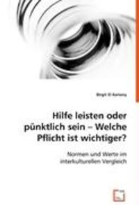 Bild vom Artikel El Kariony, B: Hilfe leisten oder pünktlich sein - Welche Pf vom Autor Birgit El Kariony