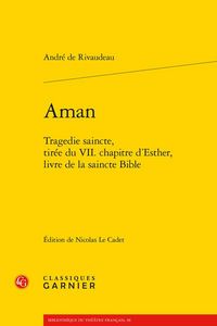 Produktbild: Aman: Tragedie Saincte, Tiree du Viie Chapitre D Esther, Livre de la
