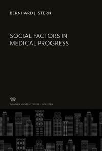 Produktbild: Social Factors in Medical Progress