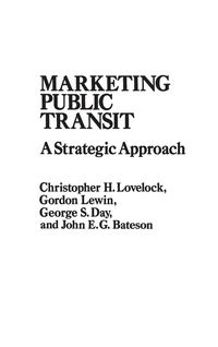 Produktbild: Marketing Public Transit