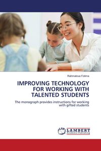 Produktbild: IMPROVING TECHNOLOGY FOR WORKING WITH TALENTED STUDENTS