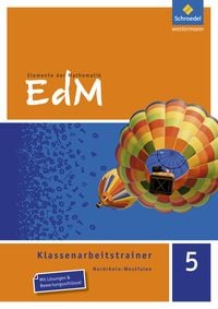 Produktbild: Elemente der Mathematik Klassenarbeitstrainer - Ausgabe f&uuml;r Nordrhein-Westfalen