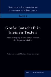 Produktbild: Gro&szlig;e Botschaft in kleinen Texten