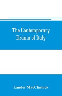 Produktbild: The contemporary drama of Italy