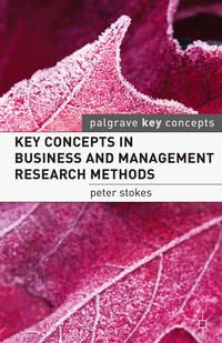 Produktbild: Key Concepts in Business and Management Research Methods