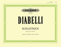 Produktbild: Sonatinen f&uuml;r Klavier zu 4 H&auml;nden