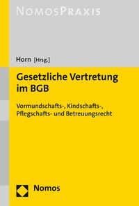 Produktbild: Gesetzliche Vertretung im BGB