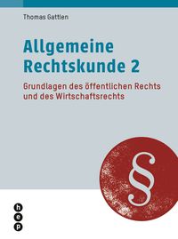 Produktbild: Allgemeine Rechtskunde 2