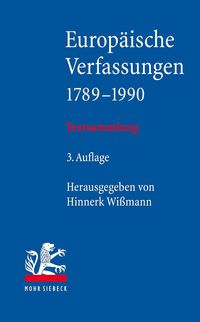Produktbild: Europ&auml;ische Verfassungen 1789-1990