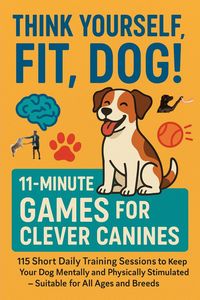 Produktbild: THINK YOURSELF FIT, DOG! - 11-MINUTE GAMES FOR CLEVER CANINES 115 Short Daily Training Sessions to Keep Your Dog Mentally and Physically Stimulated