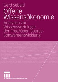 Produktbild: Offene Wissens&ouml;konomie