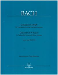 Produktbild: Bach, J: Concerto in a-Moll f&uuml;r Violoncello, Streicher