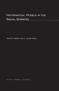 Produktbild: Mathematical Models in the Social Sciences