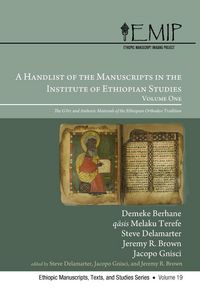 Produktbild: A Handlist of the Manuscripts in the Institute of Ethiopian Studies, Volume One