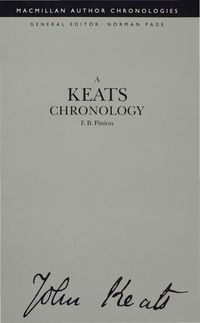 Produktbild: A Keats Chronology