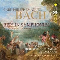 Produktbild: Berliner Sinfonien Wq 174,175+178-181