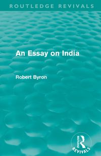 Produktbild: An Essay on India (Routledge Revivals)