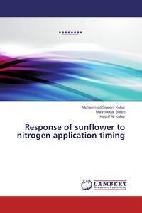 Produktbild: Response of sunflower to nitrogen application timing