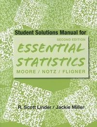 Produktbild: Student Solutions Manual for Essential Statistics