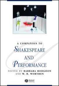 Produktbild: A Companion to Shakespeare and Performance