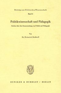 Produktbild: Politikwissenschaft und P&auml;dagogik.