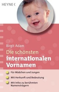 Produktbild: Die sch&ouml;nsten internationalen Vornamen