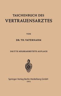 Produktbild: Taschenbuch des Vertrauensarztes