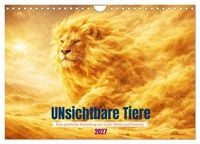 Produktbild: UNsichtbare Tiere - Eine poetische Sammlung aus Licht, Nebel und Fantasie (Wandkalender 2027 DIN A4 quer), CALVENDO Monatskalender