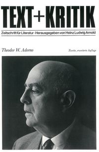Produktbild: Theodor W. Adorno