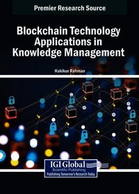 Produktbild: Blockchain Technology Applications in Knowledge Management