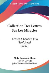 Produktbild: Collection Des Lettres Sur Les Miracles