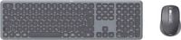 Produktbild: Hama Multi-Device-Tastatur-Maus-Set "WKM-550", kabellos, Funk/BT, SW, QWERTZ DE Kabellos Tastatur, Maus-Set Deutsch, QWERTZ Schwarz