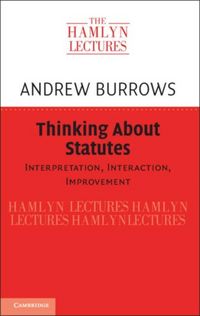 Produktbild: Thinking about Statutes