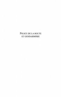 Produktbild: Police de la route