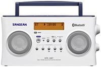 Produktbild: Sangean DPR-26 BT Kofferradio DAB+, UKW AUX, Bluetooth&reg; Akku-Ladefunktion Wei&szlig;
