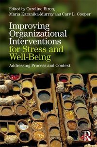 Produktbild: Improving Organizational Interventions For Stress and Well-Being